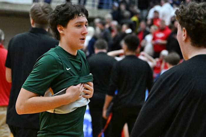 a Putnam North Eugene 5A Oregon boys basketball quarterfinal 2024 Leon Neuschwander 73